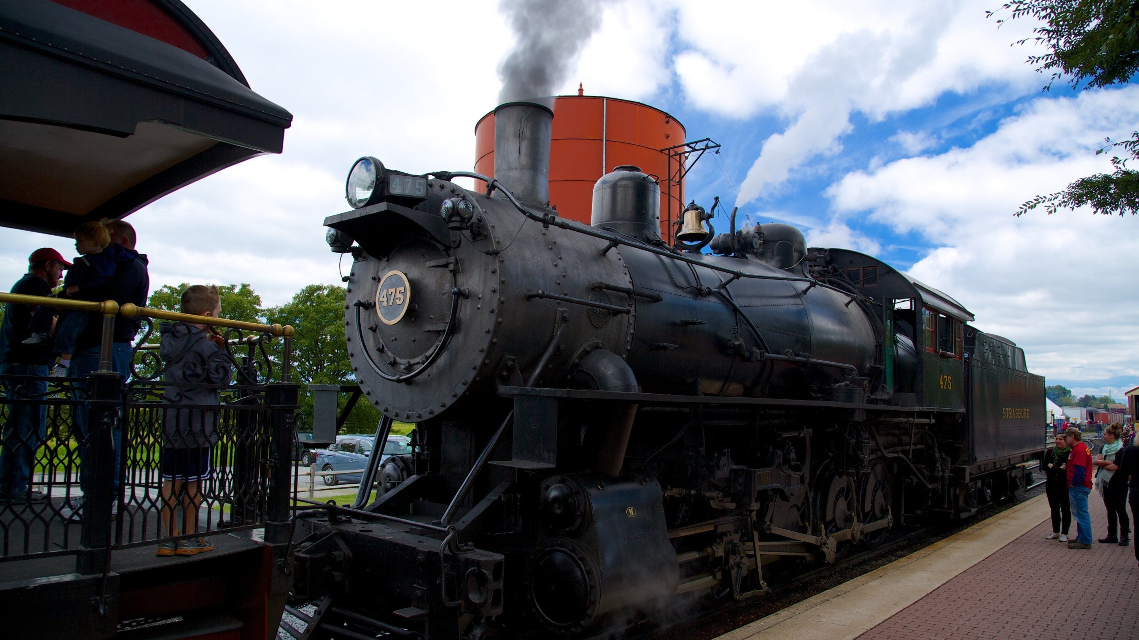 National Toy Train Museum som viser jernbanegenstande