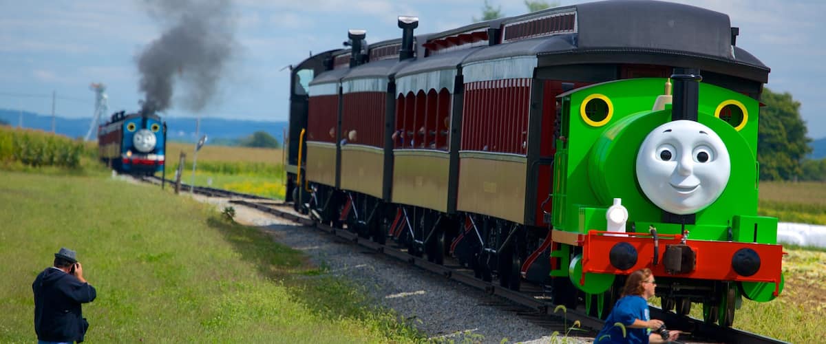 National Toy Train Museum which includes railway items as well as an individual femail