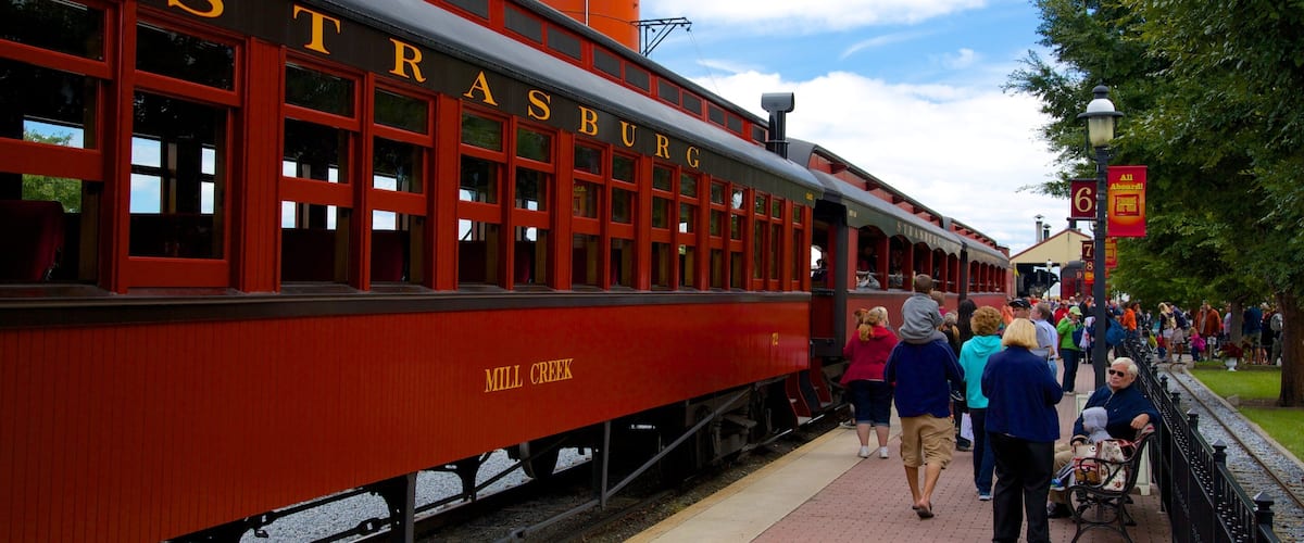 National Toy Train Museum which includes railway items