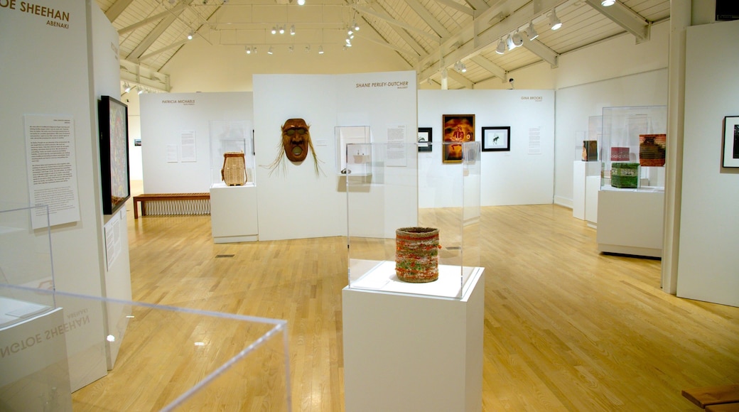 Abbe Museum which includes heritage elements and interior views