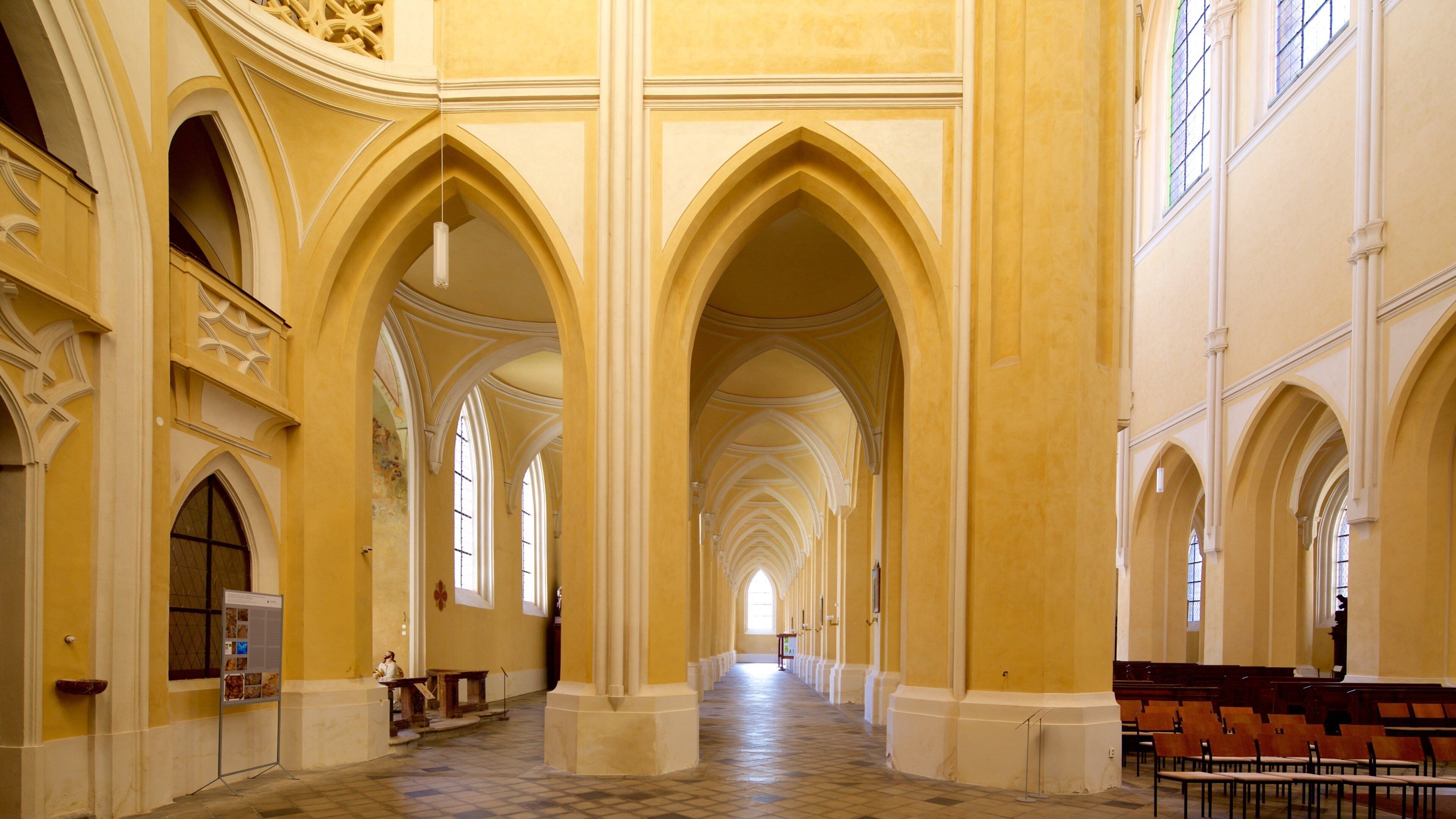 Church of the Assumption of Our Lady and Saint John the Baptist showing interior views, a church or cathedral and heritage elements
