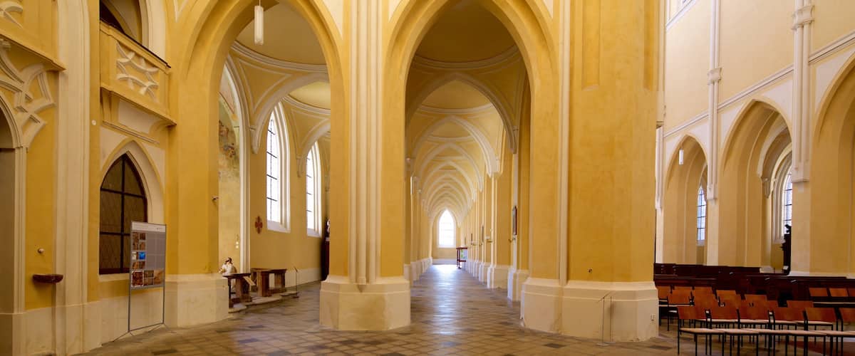 Church of the Assumption of Our Lady and Saint John the Baptist showing interior views, heritage architecture and heritage elements