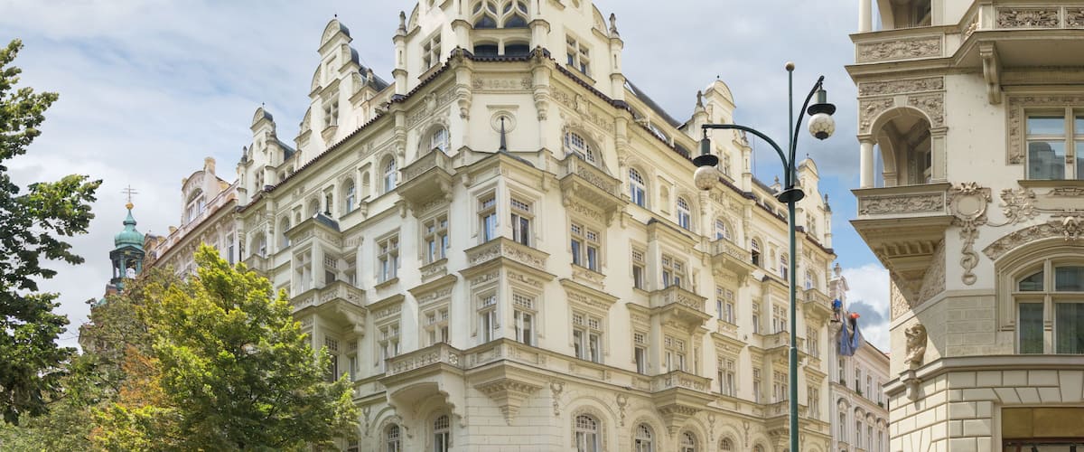 The Parizska street. Prague, Czech Republic.