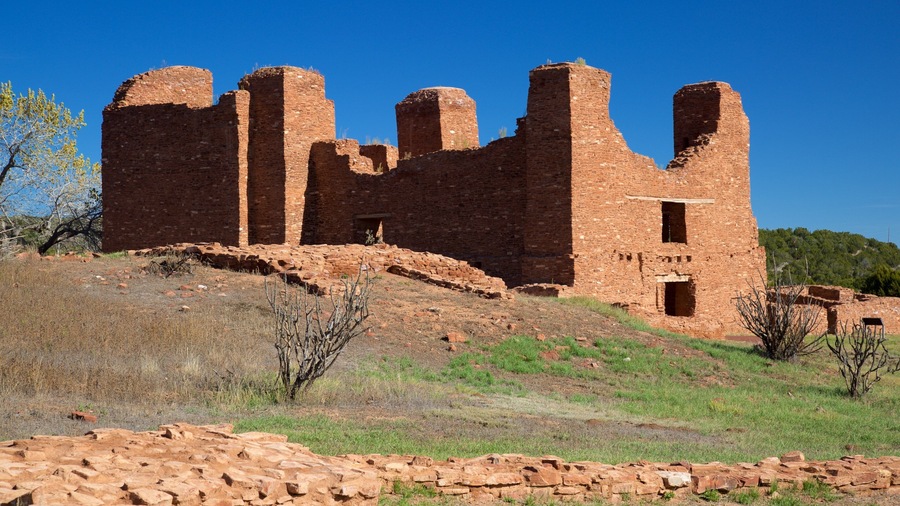 Salinas Pueblo Missions National Monuments showing heritage elements and building ruins