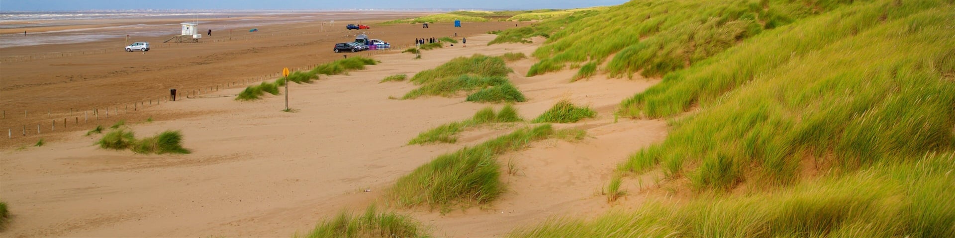 Ainsdale Beach featuring general coastal views and a sandy beach