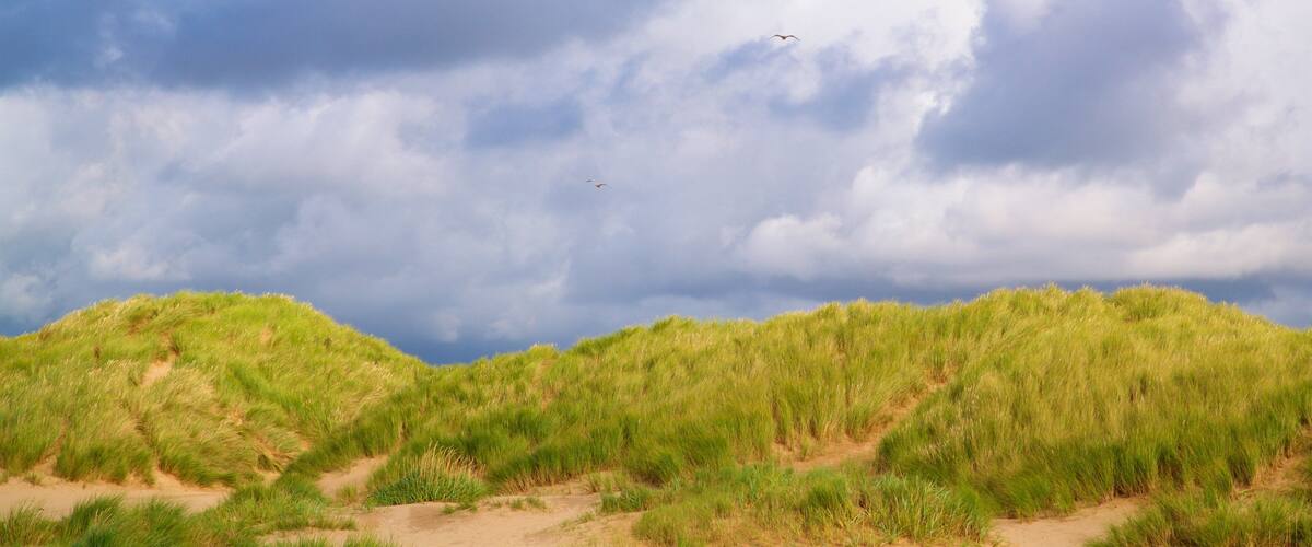 Ainsdale Beach featuring general coastal views and a sandy beach