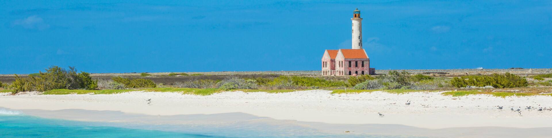 Old lighthouse on Klein Curacao