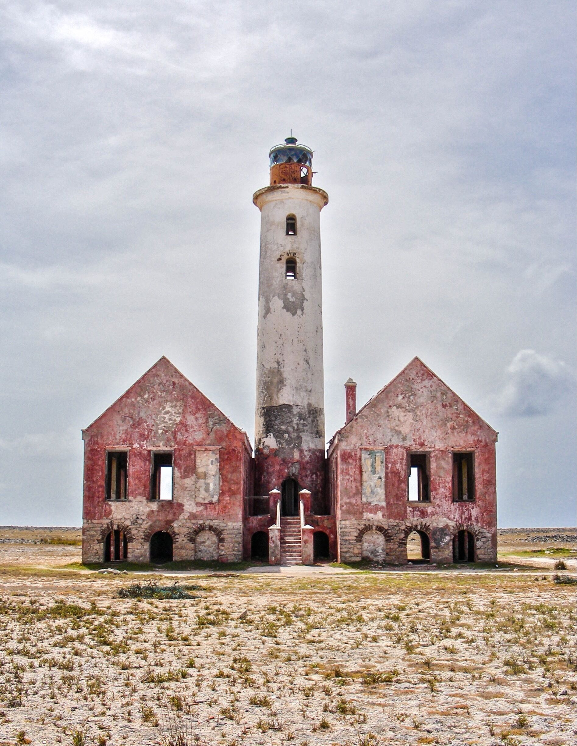 Abandoned light house on Klein Curacao 