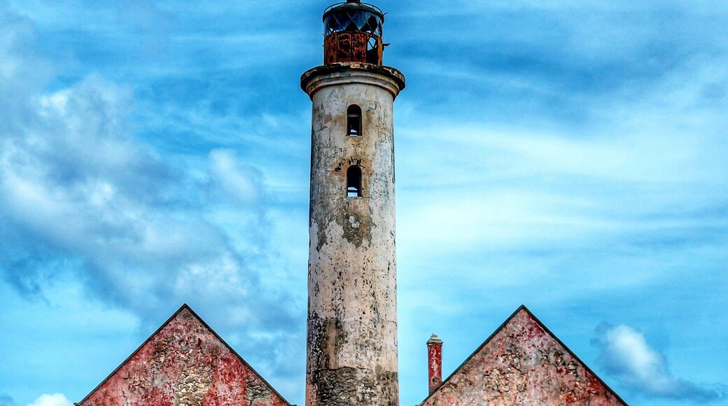 Amazing abandoned lighthouse on Klein Curacao