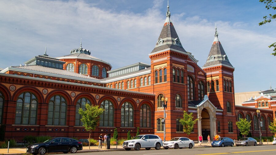 Arts and Industries Building showing heritage architecture