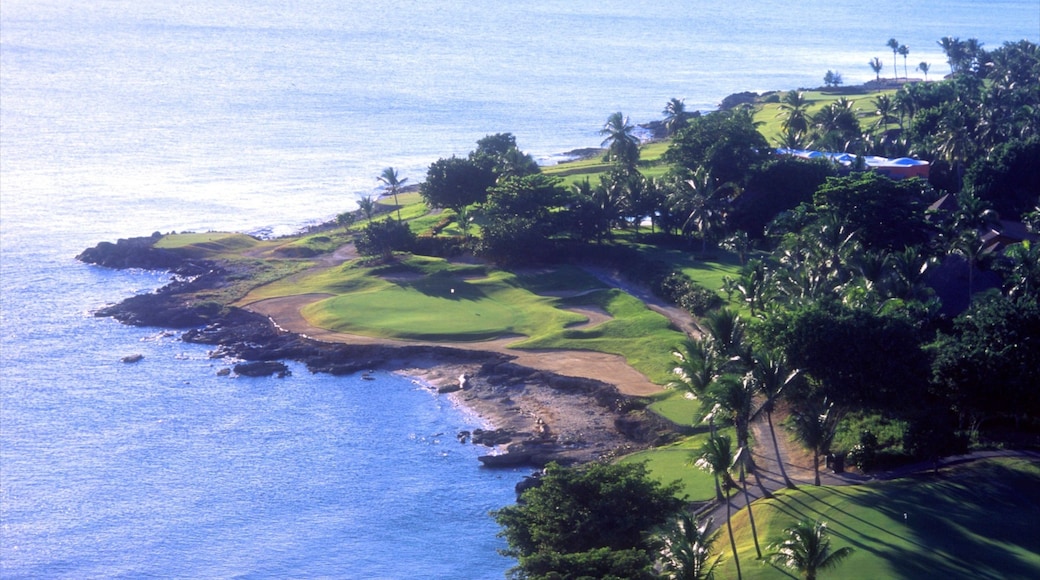 Casa de Campo-marinan presenterar kustutsikter, tropisk natur och landskap