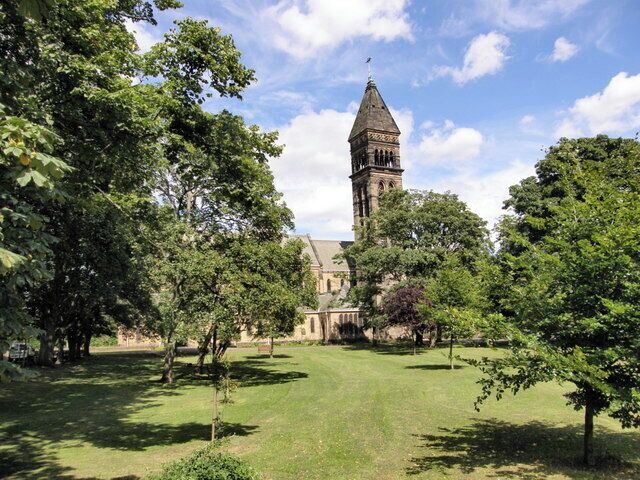 St George's parish church, Osborne Road, Jesmond, Newcastle upon Tyne, England