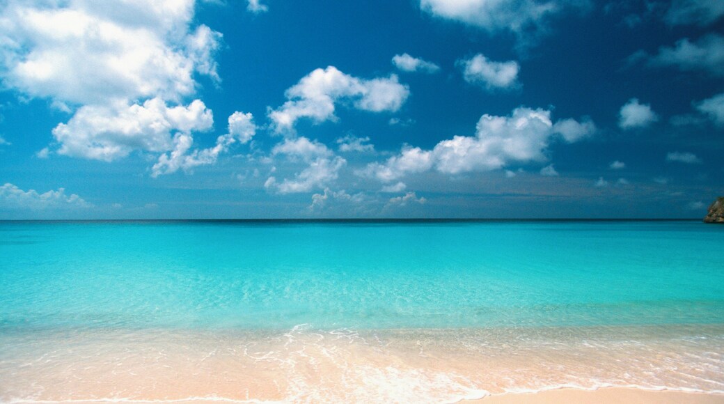 Knip Beach on Curacao, Caribbean