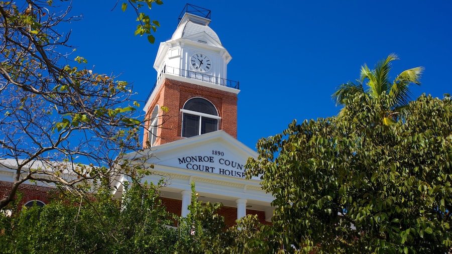 Jackson Square mit einem historische Architektur und Verwaltungsgebäude