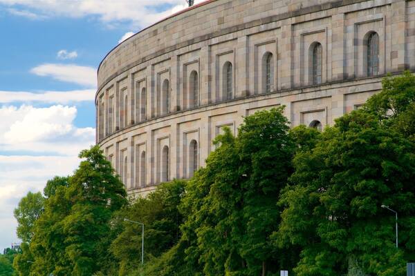 Reichsparteitagsgebäude mit einem historische Architektur