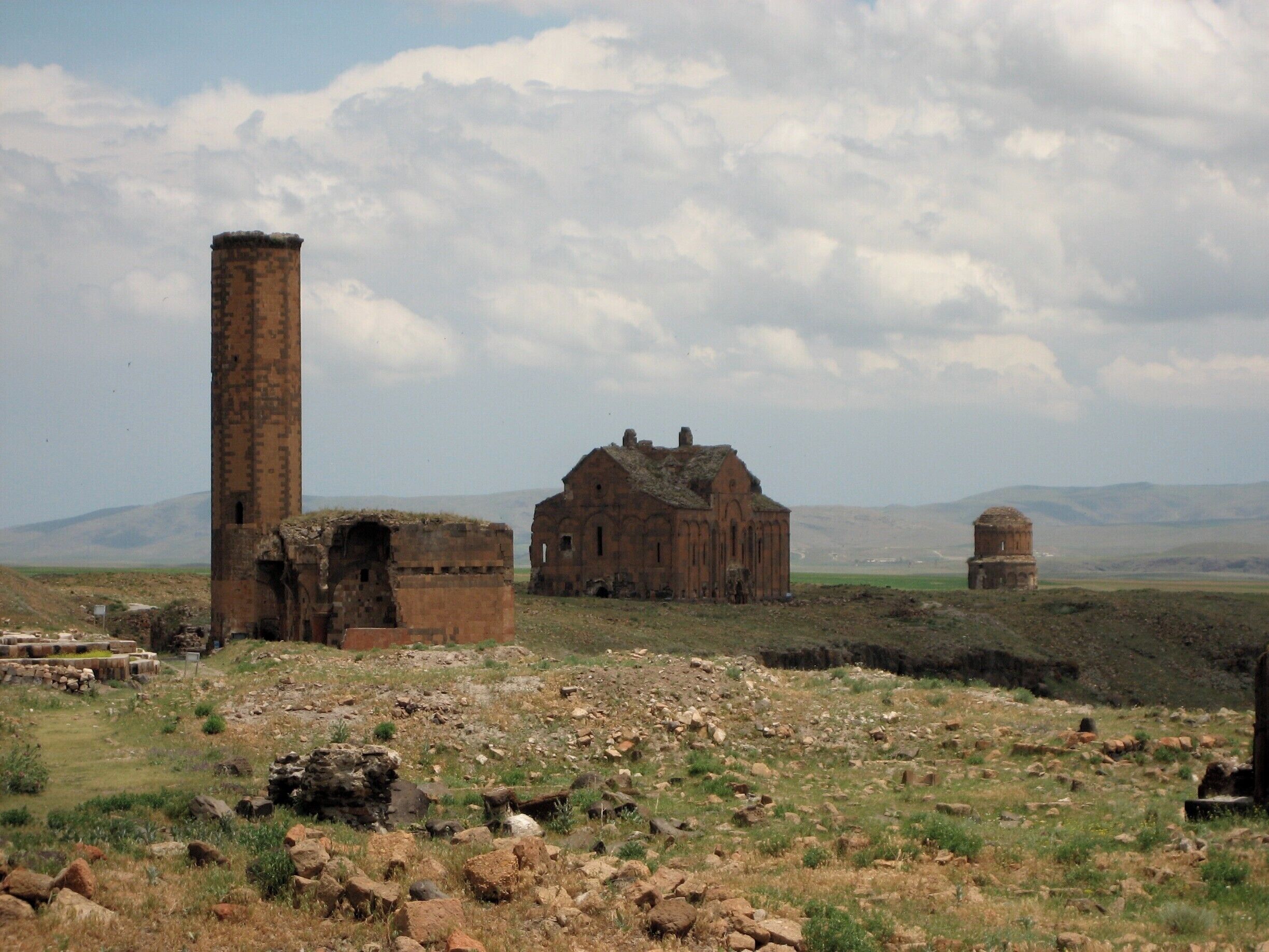 Ani was once the Armenian capital. This is a windswept plain with the remnants of a cathedral, georgian churches, zoroastrian temple and the first mosque built by the Selcuk Turks. It's breathtaking in that it's literally littered with architectural history. #Trove on #Architecture