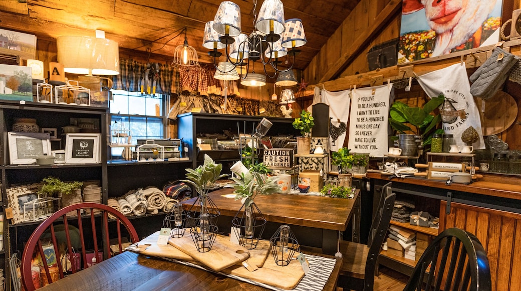 Kitchen Kettle Village showing interior views