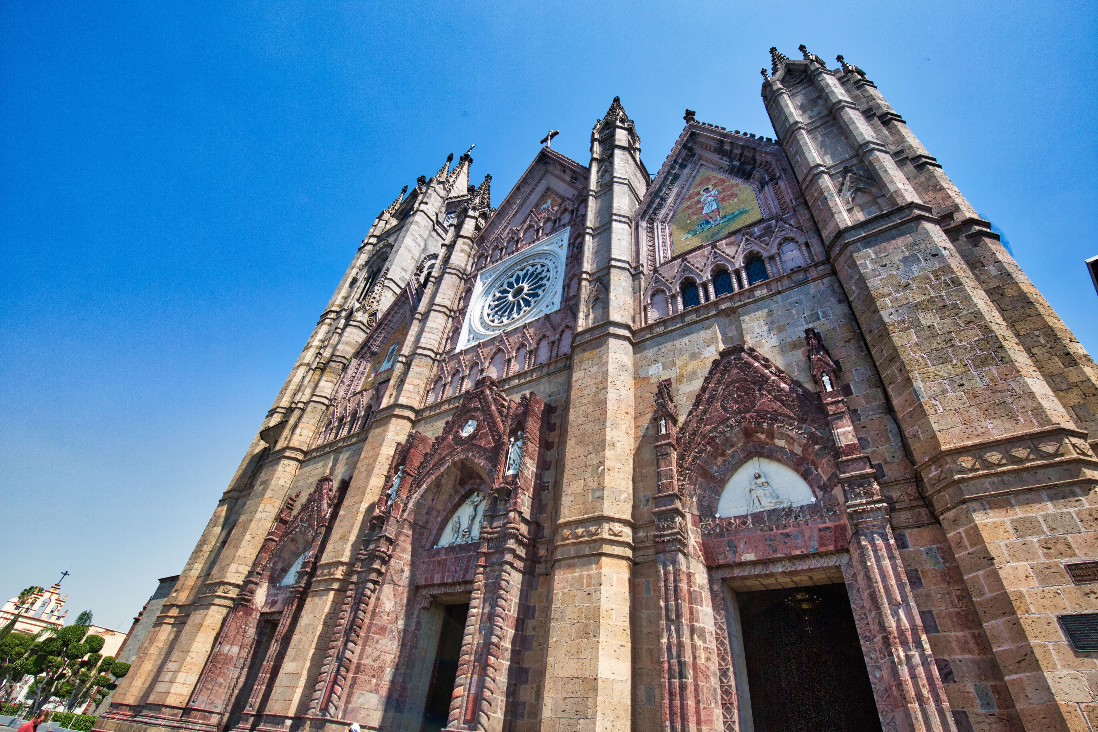 Famous Blessed Sacrament Temple in Guadalajara