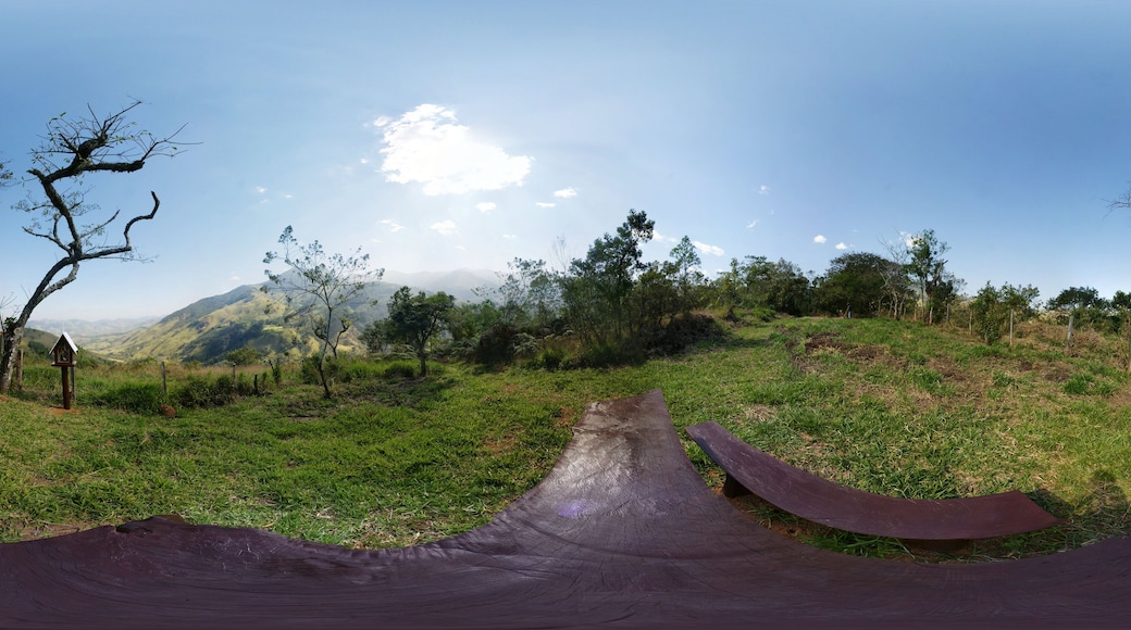 Mirante da Santa Bárbara para a cidade de São Francisco Xavier