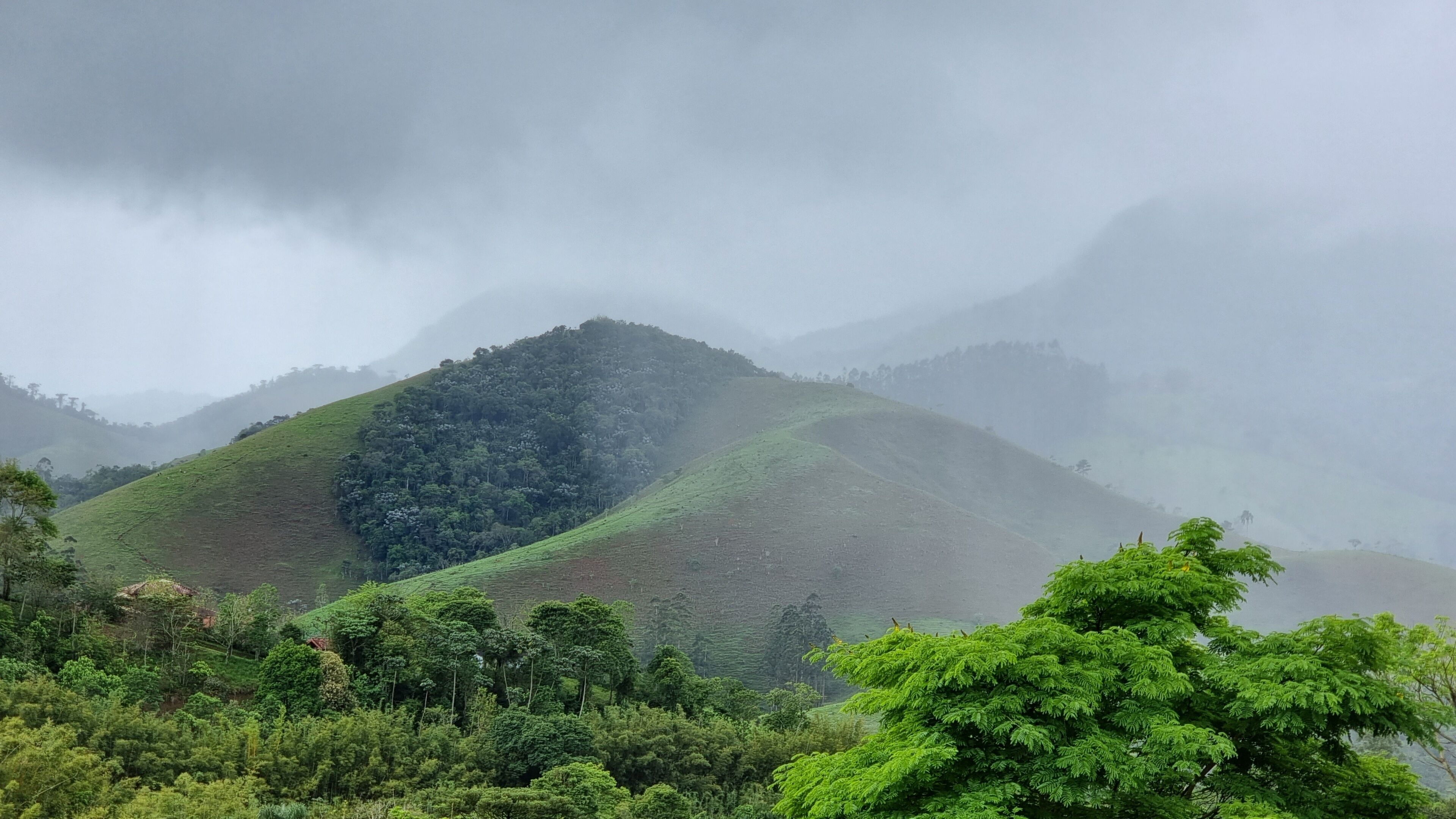 Mountains city of São Francisco Xavier, Brazil