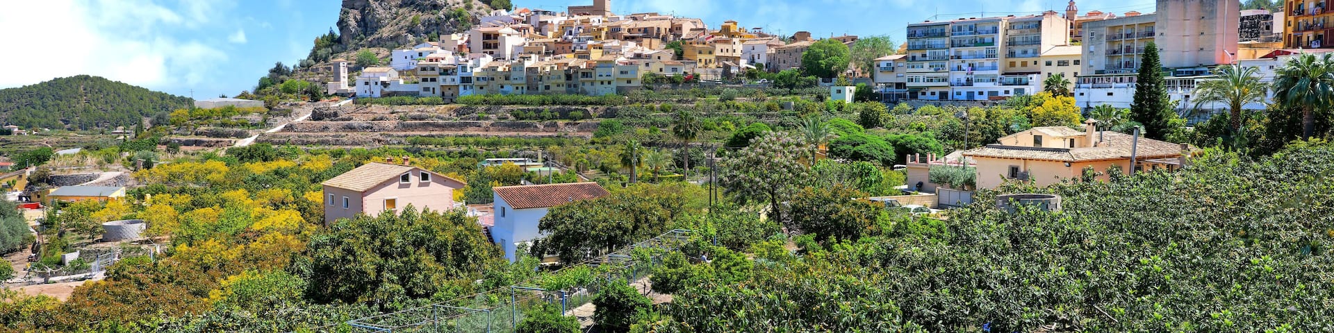 Polop, Gemeinde an der Costa Blanca, Spanien