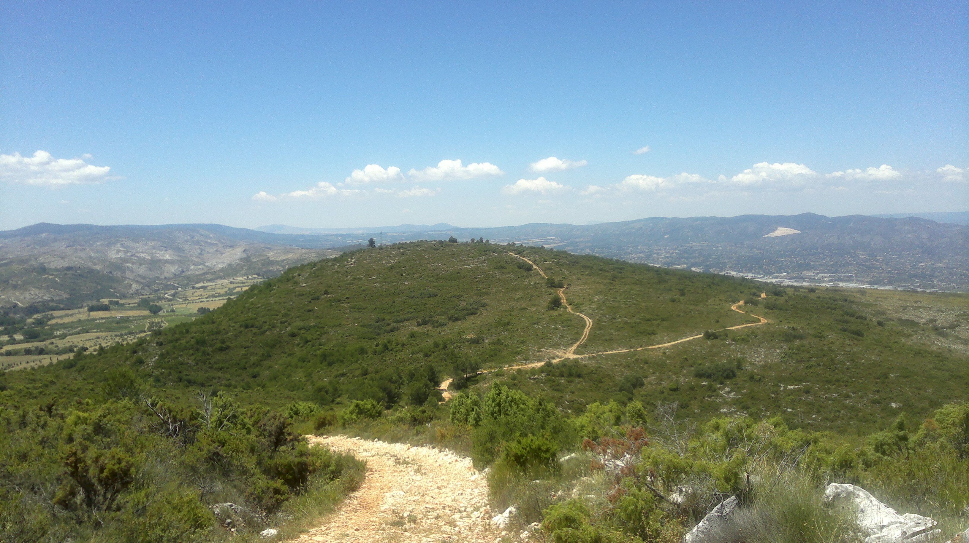 Coll Santa Ana desde La Buitrera