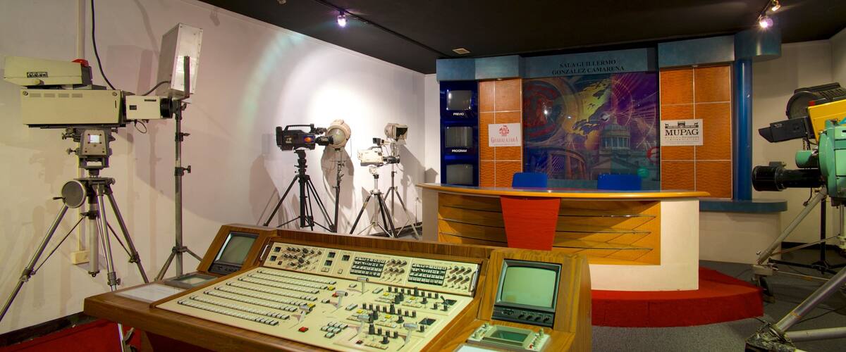 Museo del Periodismo y las Artes Graficas showing interior views