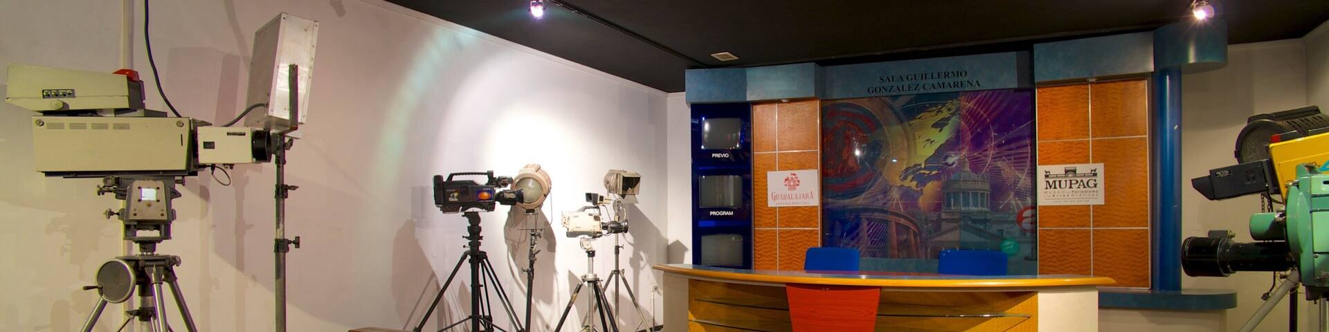 Museo del Periodismo y las Artes Gráficas ofreciendo vistas interiores