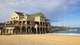 Jennette\'s Pier which includes a beach