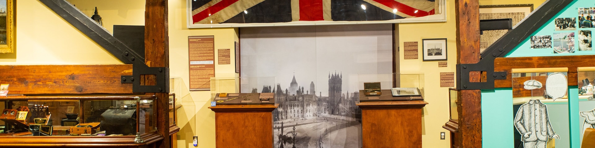Bytown Museum featuring interior views