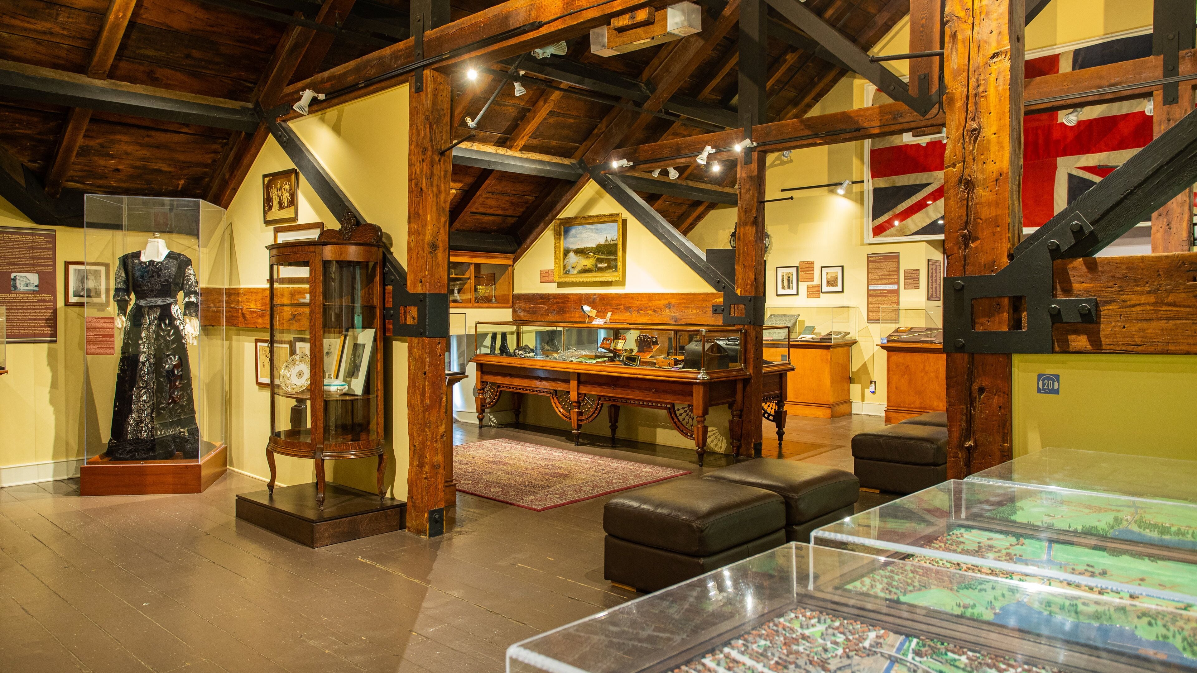 Bytown Museum featuring interior views