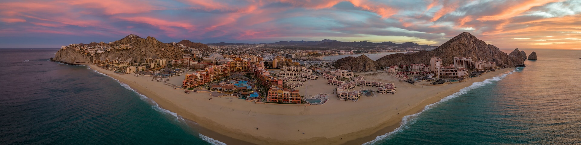Sunrise in Cabo San Lucas Baja California Sur Mexico Sunny Beaches Whales Yachts and Boats