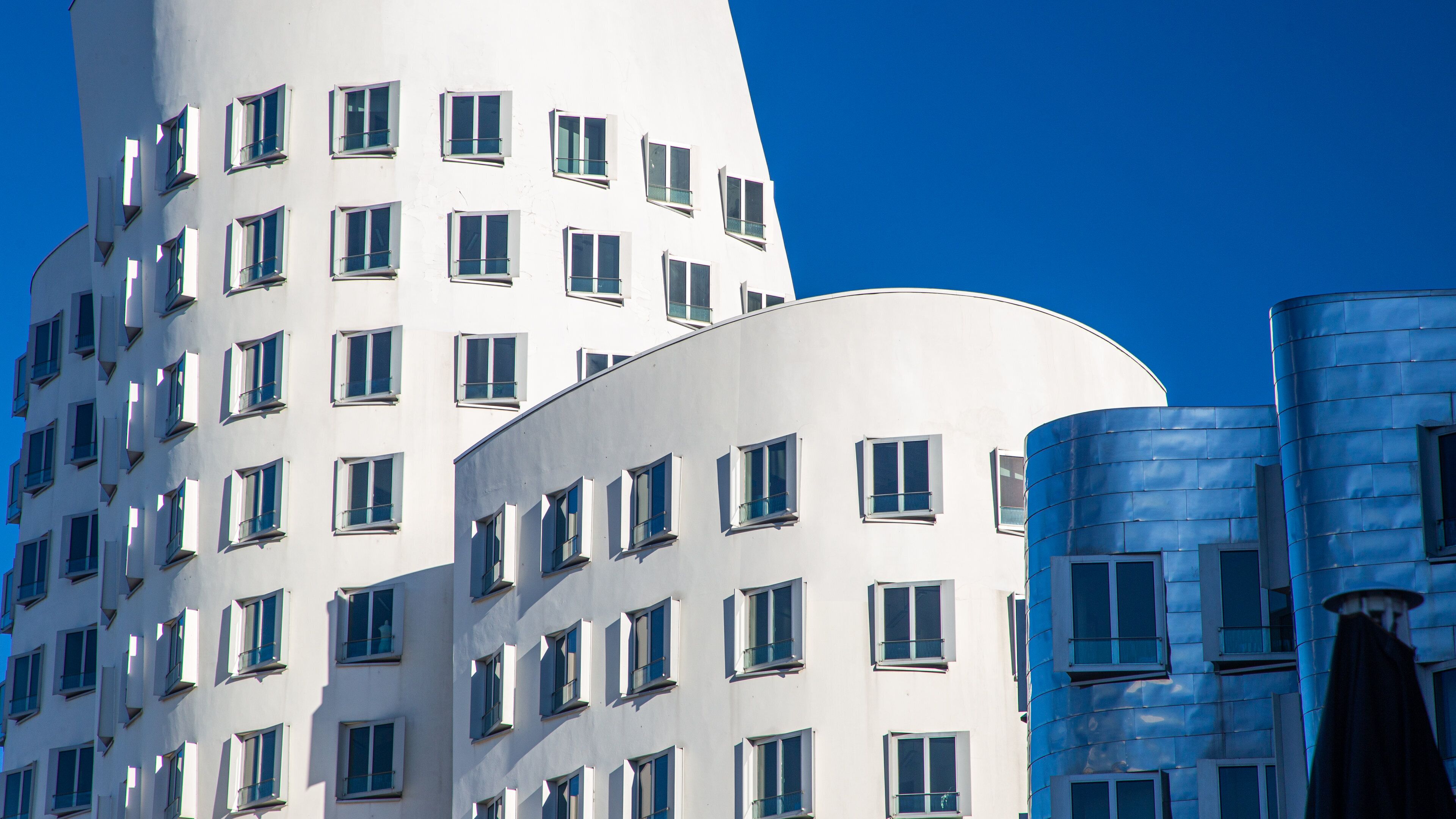 Gehry Buildings showing modern architecture