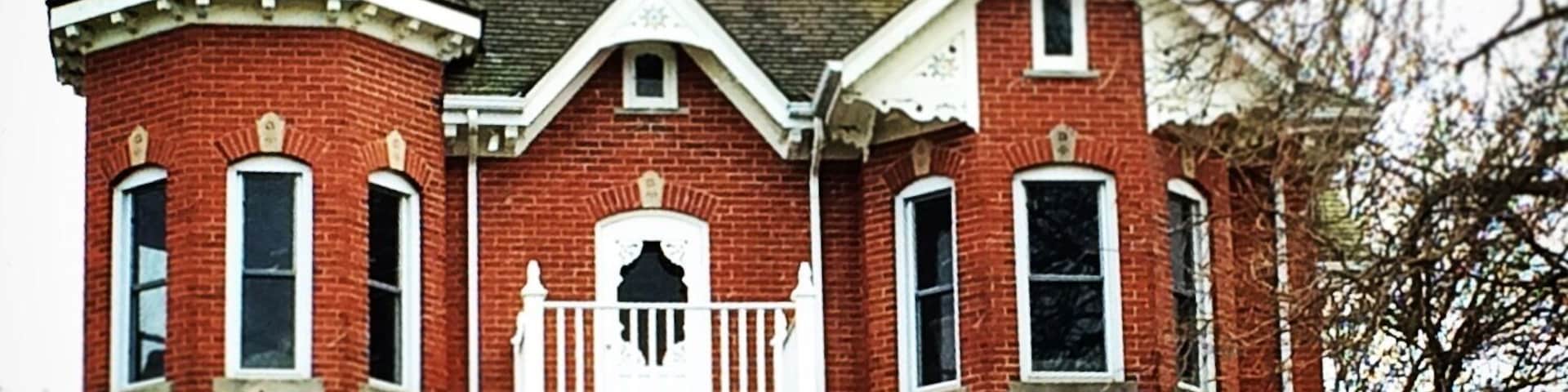 A gem in Niagara - the historic home that serves as restaurant for Peninsula ridge Estates Winery.