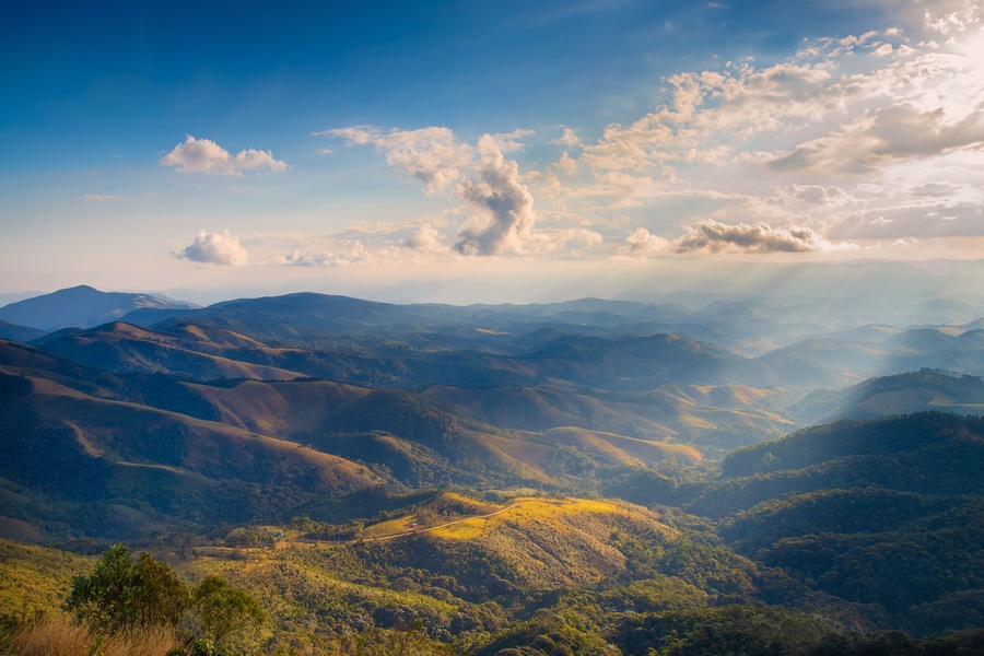 Landscape, Serra da Mantiqueira - Pico Agudo - São Paulo - Brazil