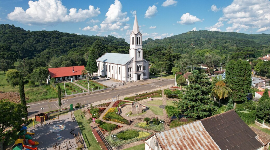 Paróquia São Lourenço Mártir, Nova Petrópolis, Rio Grande do Sul, Brasil.