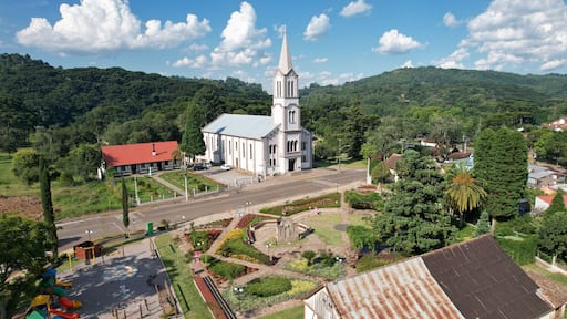 Paróquia São Lourenço Mártir, Nova Petrópolis, Rio Grande do Sul, Brasil.