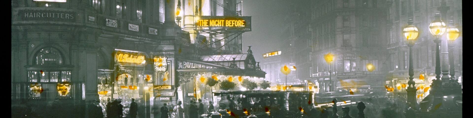 Piccadilly - Lantern Slide. Date: 1910