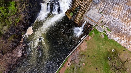 The Croton Gorge Water Falls in Westchester County, New York