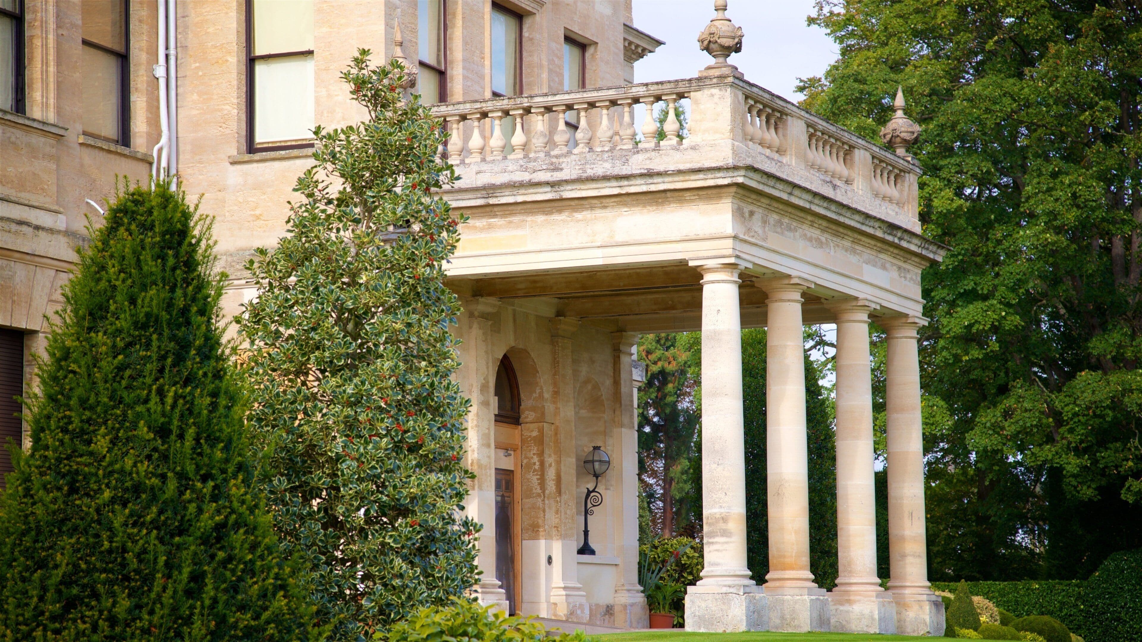 Brodsworth Hall welches beinhaltet Haus und Geschichtliches