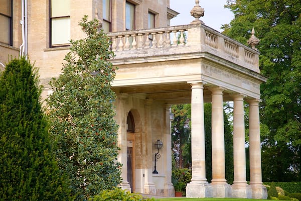 Brodsworth Hall featuring heritage elements and a house