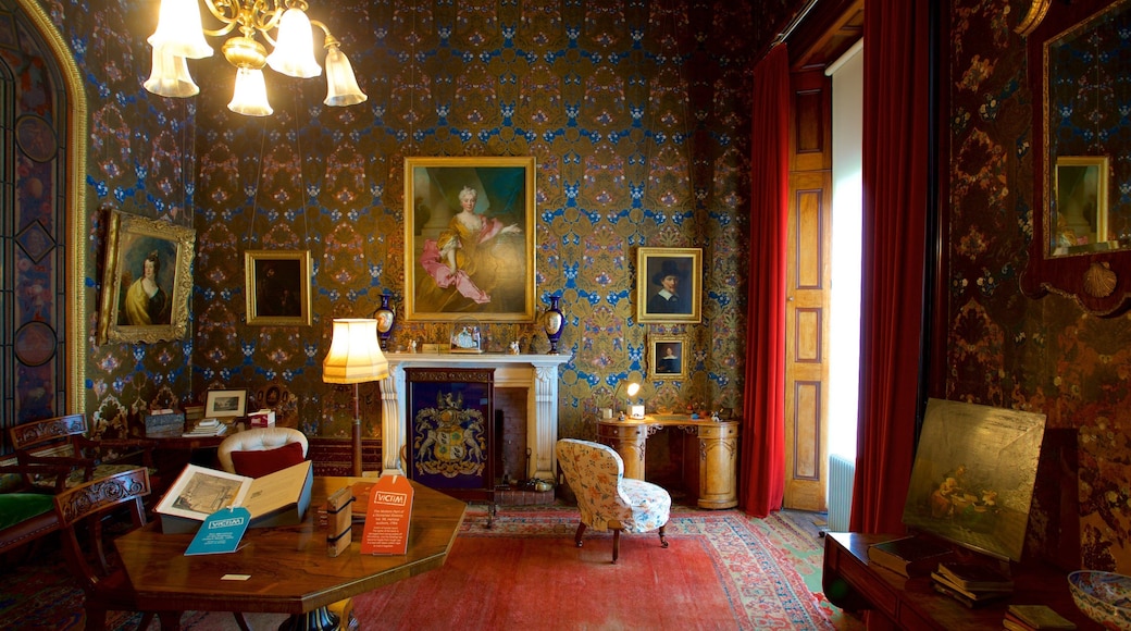 Brodsworth Hall which includes heritage elements, art and interior views