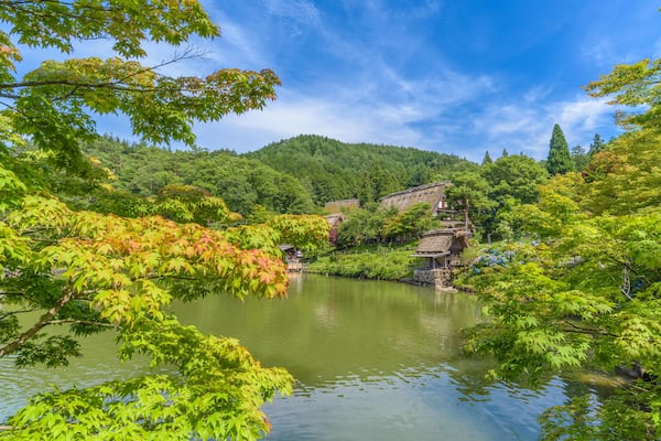 GW5CCN Hida Folk Village at Takayama, Japan