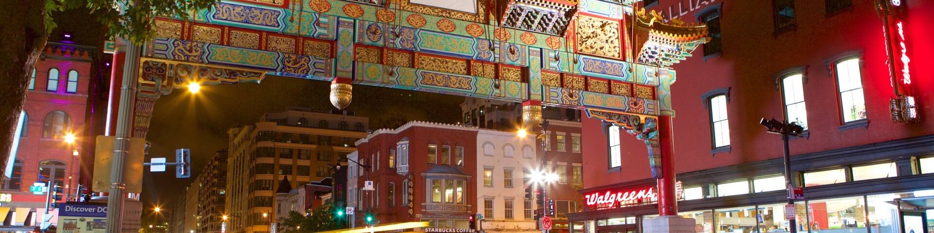 Washington montrant ville, scènes de nuit et scènes de rue