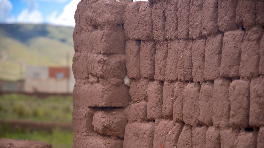 Tiwanaku featuring heritage elements