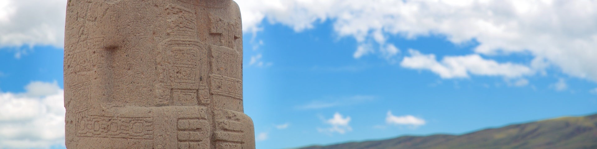 Tiahuanaco das einen Statue oder Skulptur und Geschichtliches