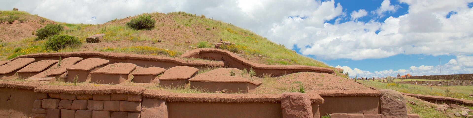 Tiwanaku showing tranquil scenes and heritage elements
