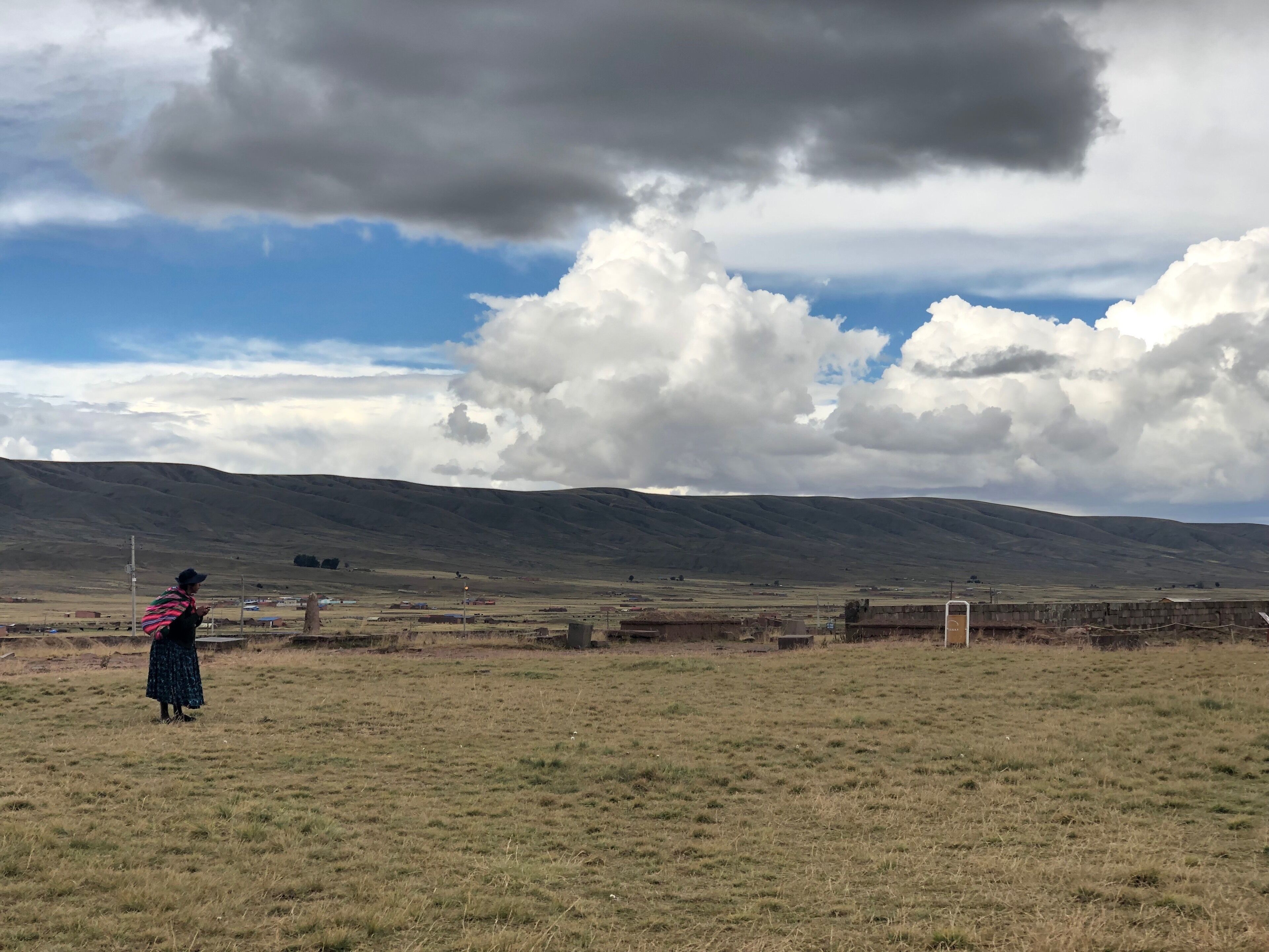 The woman! #tiwanakuruins #worldunescoheritagesite #preincan #tiahuanacopeople #visitbolivia