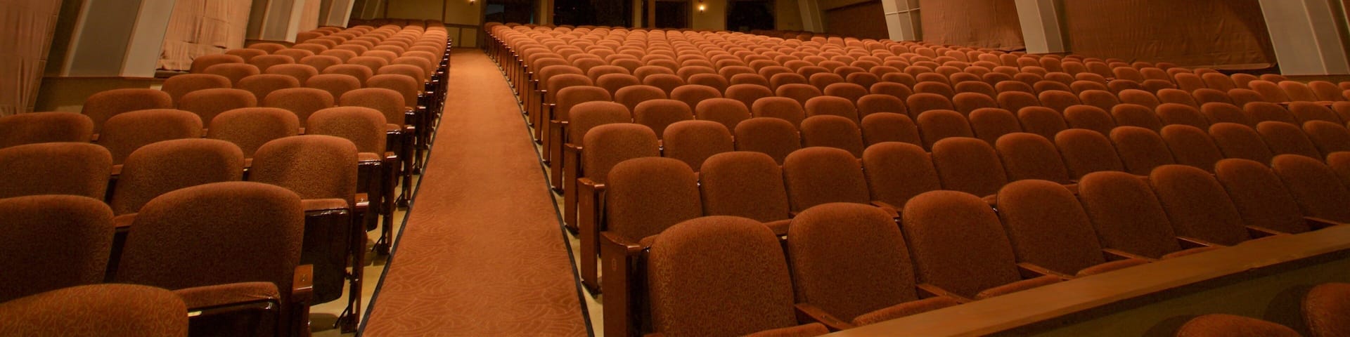 Sunset Center which includes interior views and theater scenes