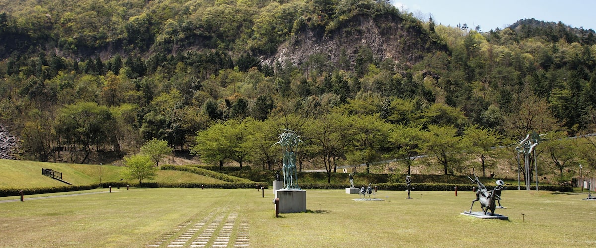 Asago Art Village Museum in Asago, Hyogo prefecture, Japan.